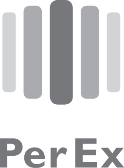 Logo der PerEx GmbH - Eventsicherheit | Beratung | Kommunalberatung | Konzeptartbeit | Schulung